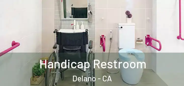 Handicap Restroom Delano - CA